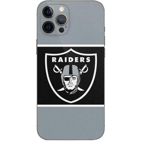NFL Las Vegas Raiders Zone Block iPhone 12 Pro Max Skin